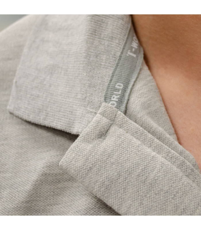 Polera Polo Confort Spandex Manga Corta Hombre