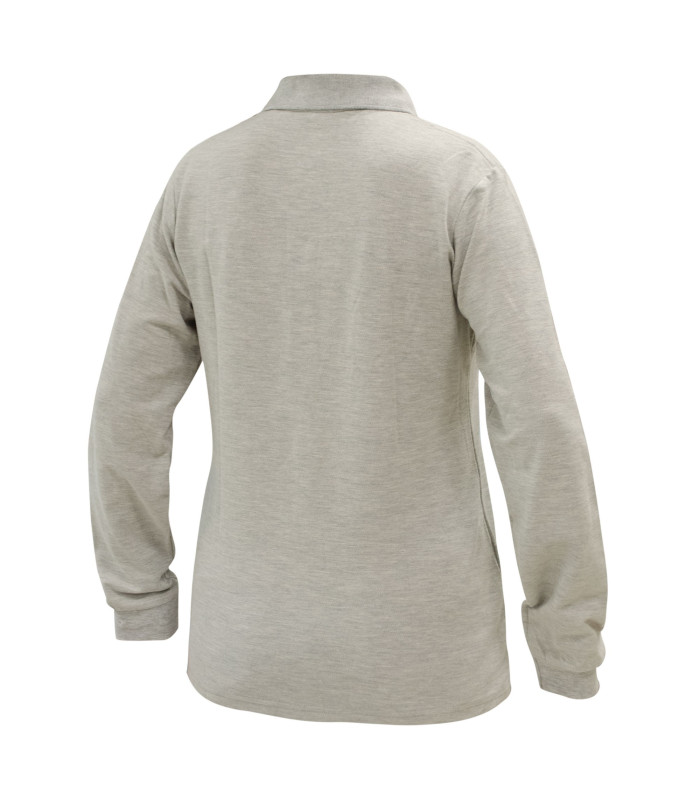 Polera Polo Confort Spandex Manga Larga Mujer