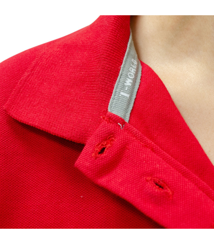 Polera Polo Confort Spandex Manga Larga Mujer