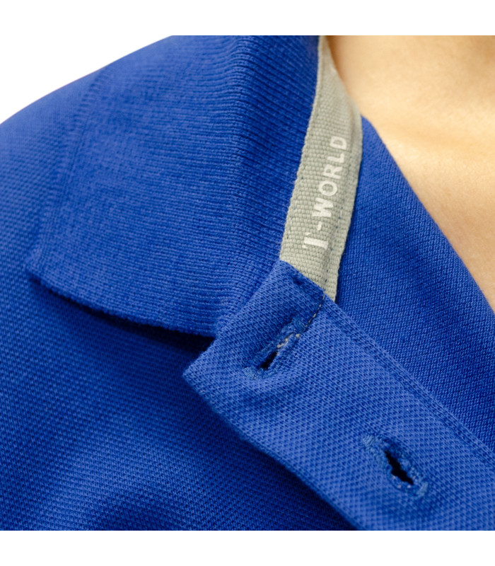 Polera Polo Confort Spandex Manga Larga Mujer