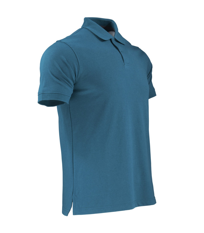 Polera Polo DryFresh® 60% Algodón Manga Corta Hombre