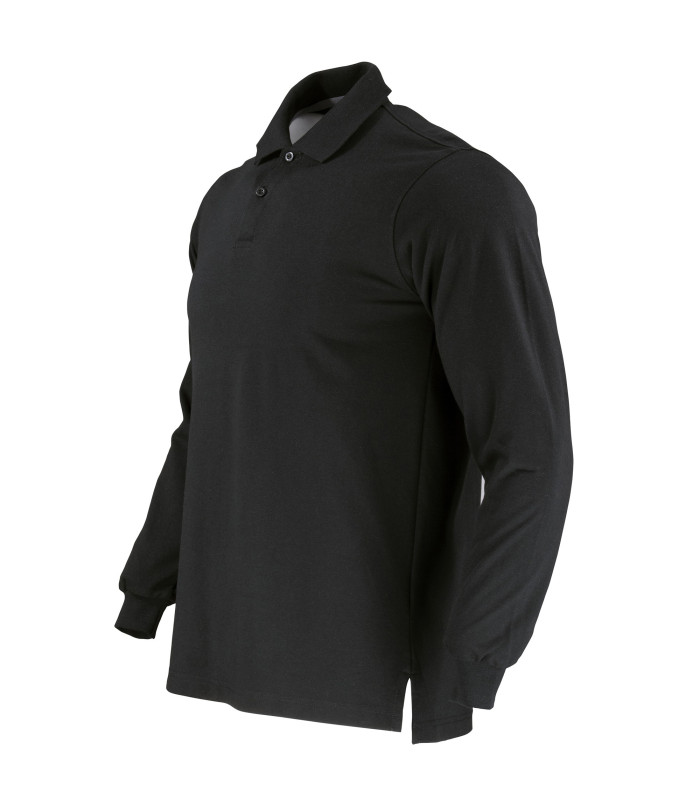 Polera Polo DryFresh® 60% Algodón Manga Larga Hombre