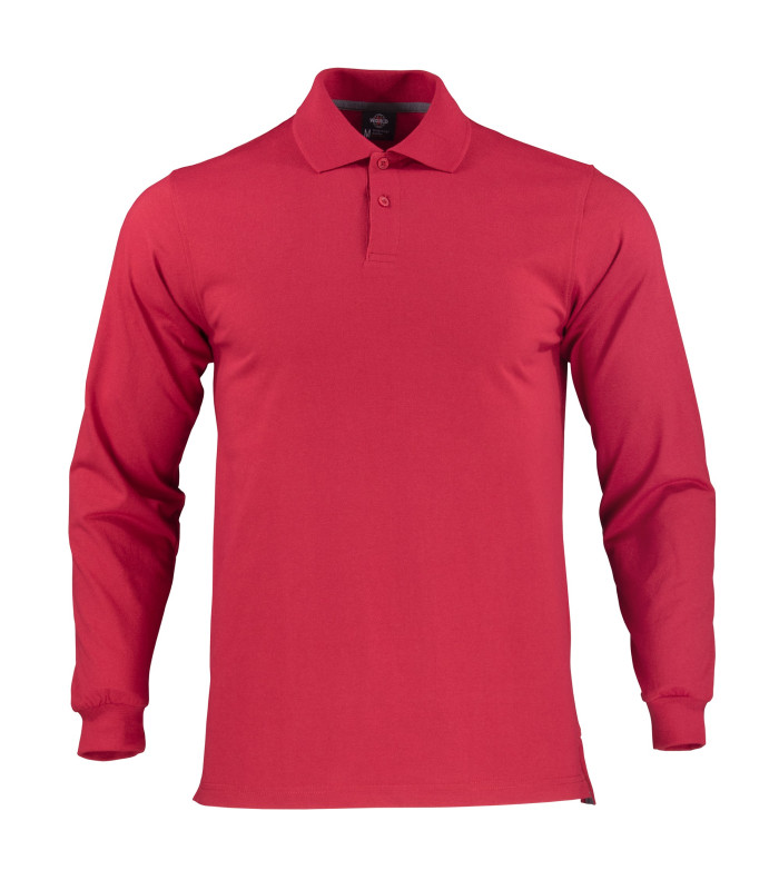Polera Polo DryFresh® 60% Algodón Manga Larga Hombre