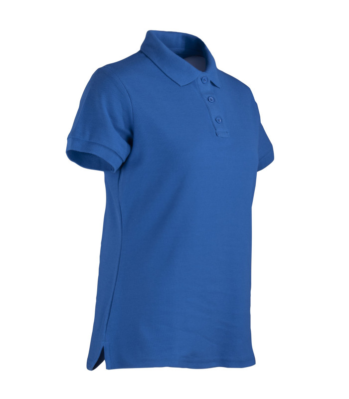 Polera Polo 80% Algodón Manga Corta Mujer