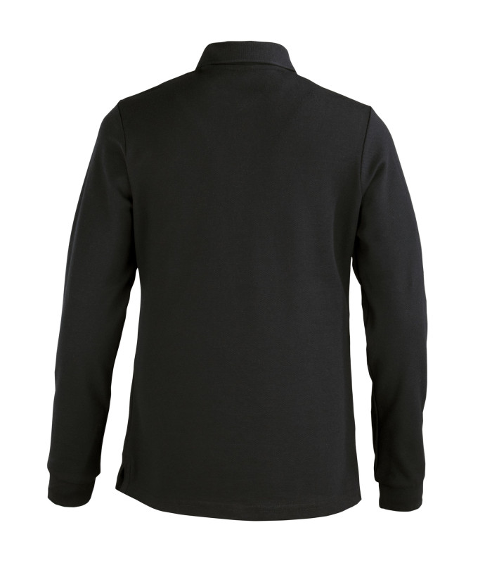 Polera Polo 80% Algodón Manga Larga Mujer