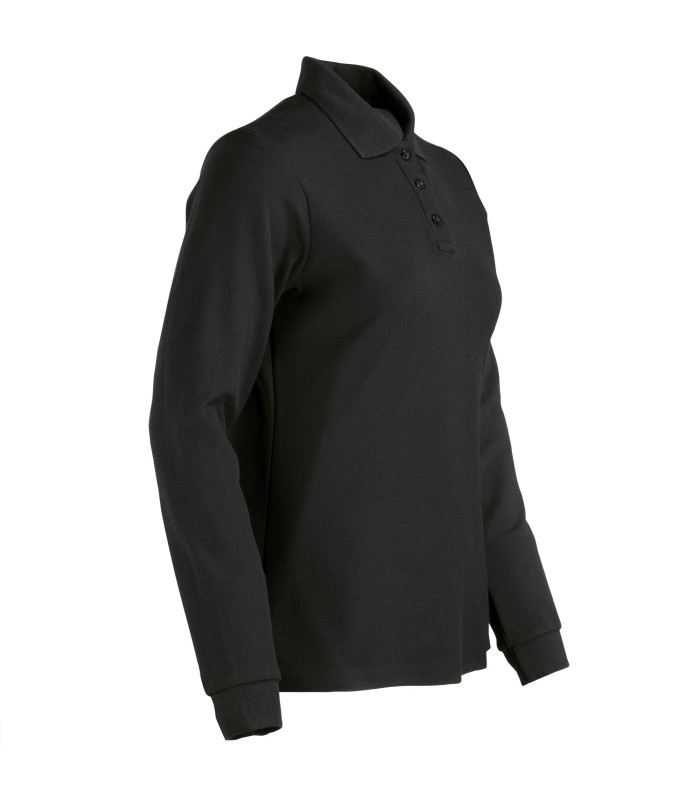 Polera Polo 80% Algodón Manga Larga Mujer