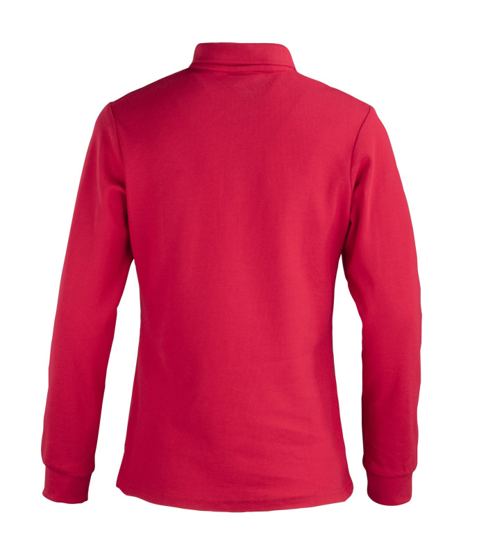 Polera Polo 80% Algodón Manga Larga Mujer