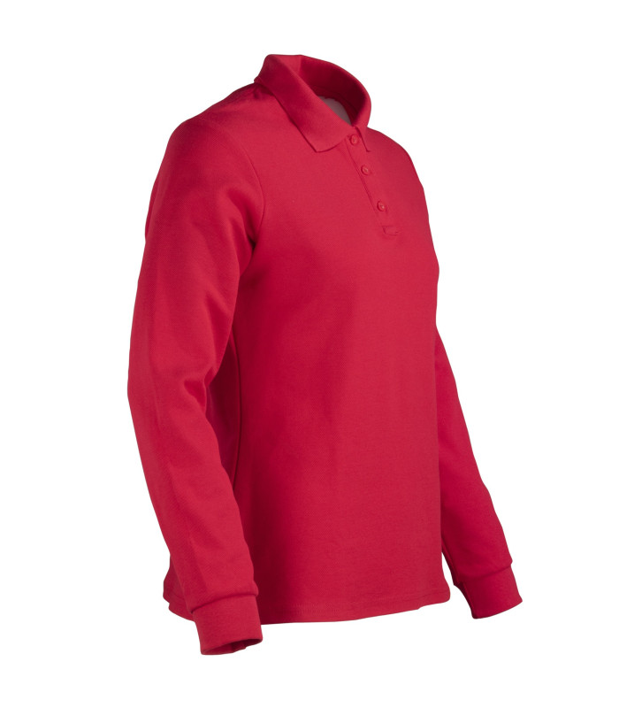 Polera Polo 80% Algodón Manga Larga Mujer