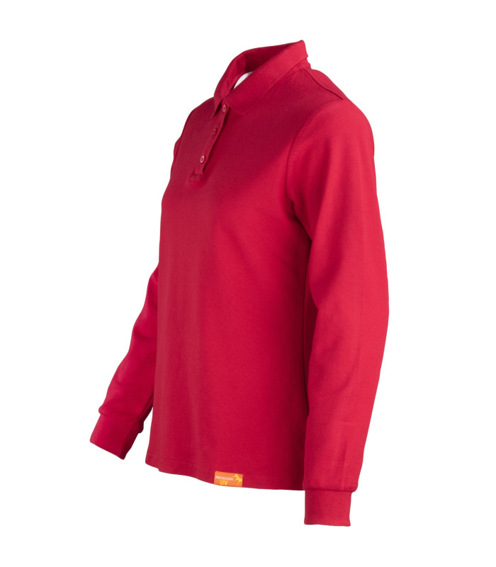 Polera Polo 80% Algodón Manga Larga Mujer
