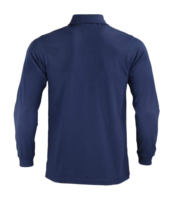 Polera Polo DryFresh® 60% Algodón Manga Larga Hombre