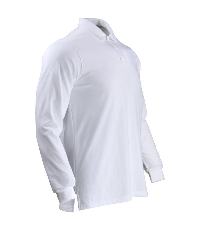 Polera Polo DryFresh® 60% Algodón Manga Larga Hombre