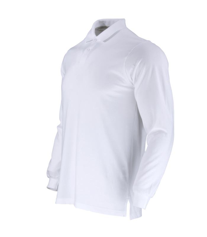 Polera Polo DryFresh® 60% Algodón Manga Larga Hombre