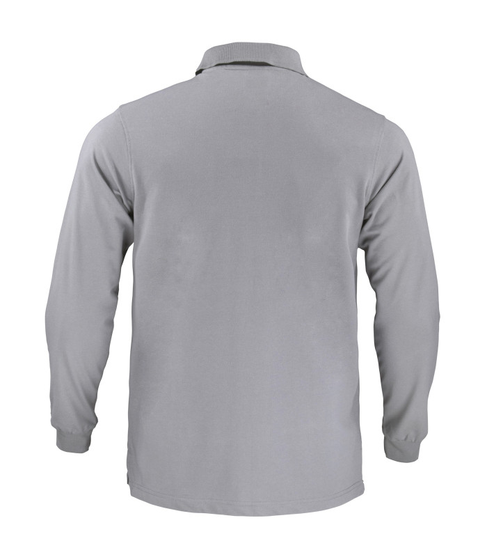 Polera Polo DryFresh® 60% Algodón Manga Larga Hombre