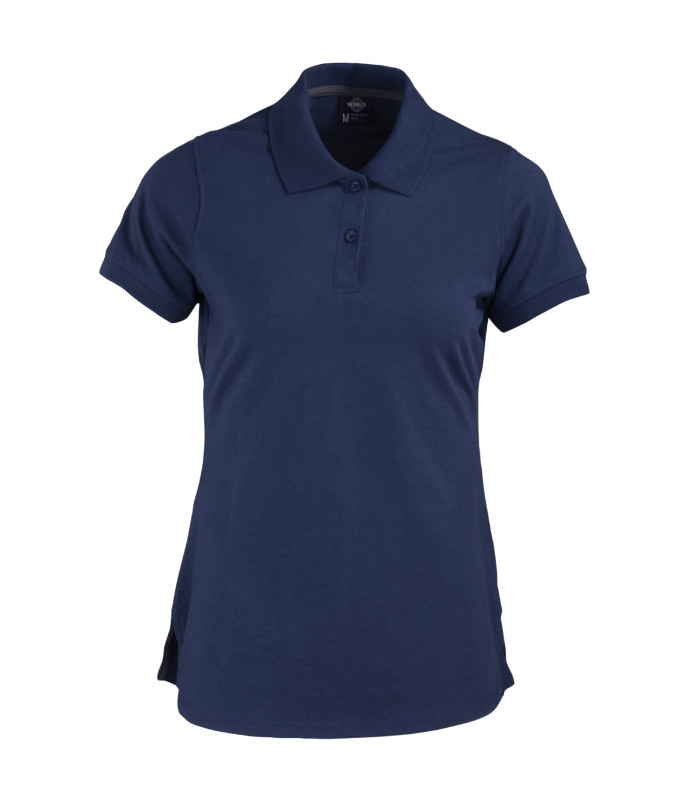Polera Polo DryFresh® 60% Algodón Manga Corta Mujer