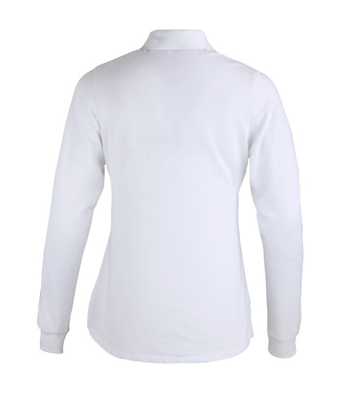Polera Polo DryFresh® 60% Algodón Manga Larga  Mujer