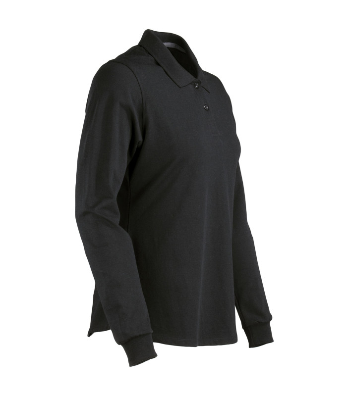 Polera Polo DryFresh® 60% Algodón Manga Larga  Mujer