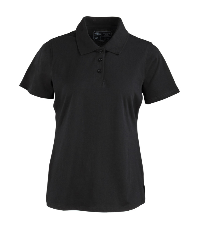 Polera Polo DryFresh Smooth®  60% Algodón Manga Corta Mujer