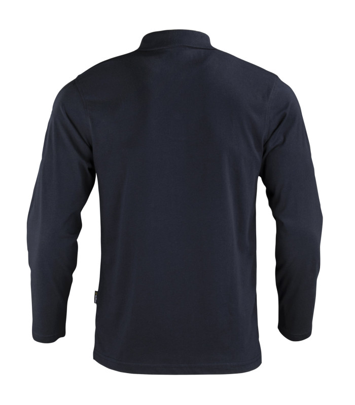 Polera Polo DryFresh Smooth® 60% Algodón Manga Larga Hombre