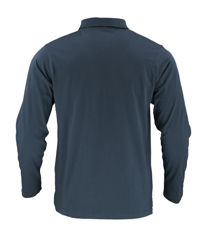 Polera Polo DryFresh Smooth® 60% Algodón Manga Larga Hombre