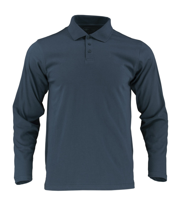 Polera Polo DryFresh Smooth® 60% Algodón Manga Larga Hombre