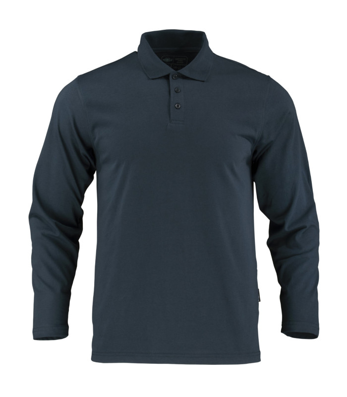 Polera Polo DryFresh Smooth® 60% Algodón Manga Larga Hombre