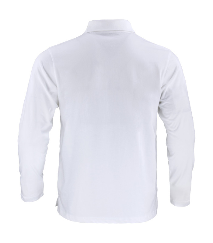 Polera Polo DryFresh Smooth® 60% Algodón Manga Larga Hombre