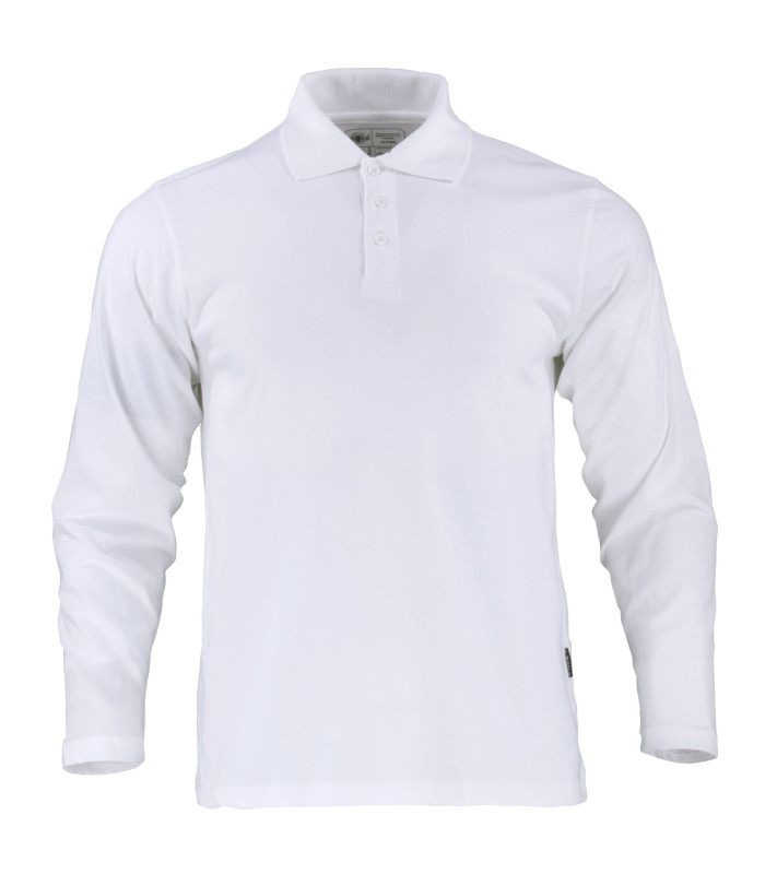 Polera Polo DryFresh Smooth® 60% Algodón Manga Larga Hombre