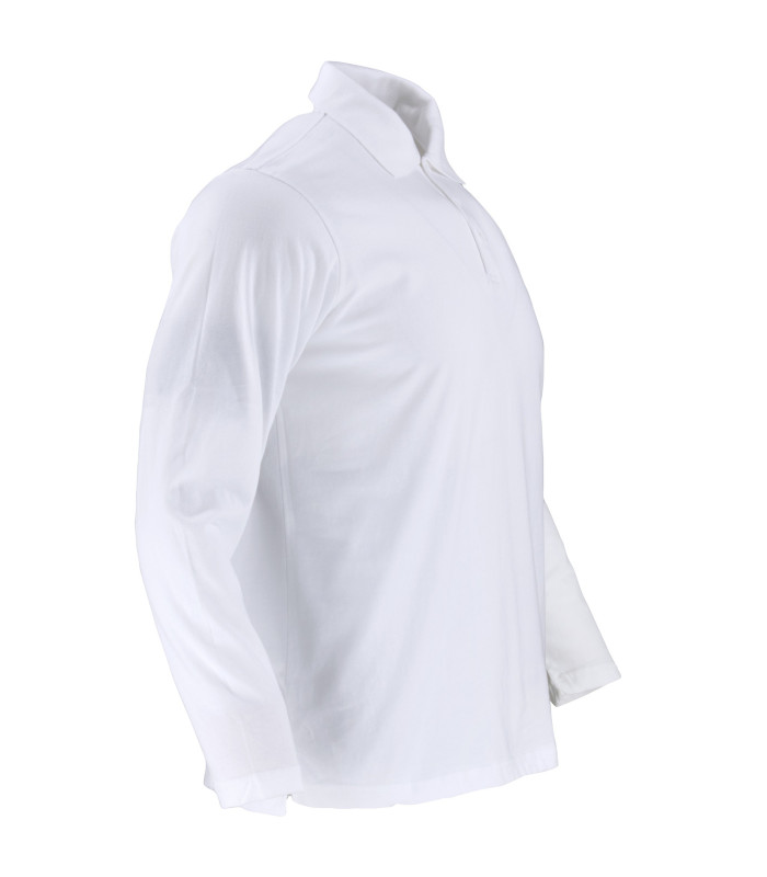 Polera Polo DryFresh Smooth® 60% Algodón Manga Larga Hombre