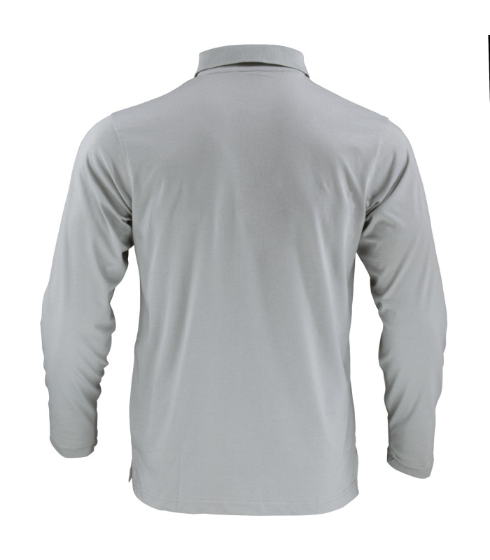 Polera Polo DryFresh Smooth® 60% Algodón Manga Larga Hombre