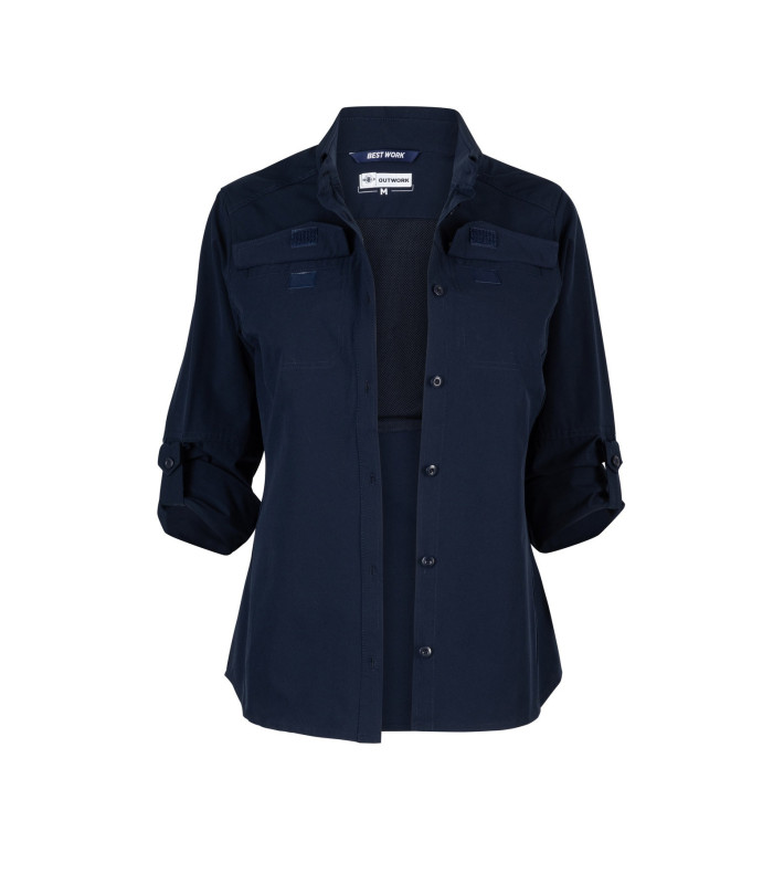 Blusa Abelia Manga Larga Mujer