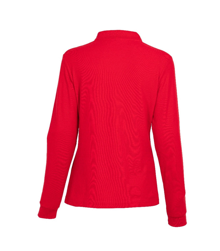 Polera Polo 60% Algodón Manga Larga Mujer