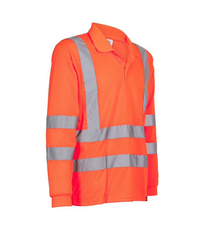 Polera Polo DryFit Manga Larga Hombre