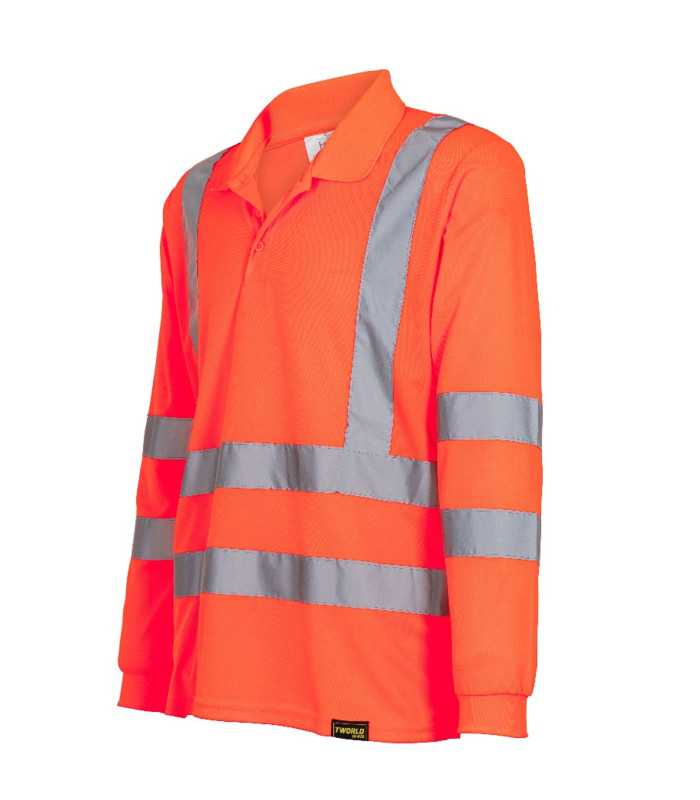 Polera Polo DryFit Manga Larga Hombre