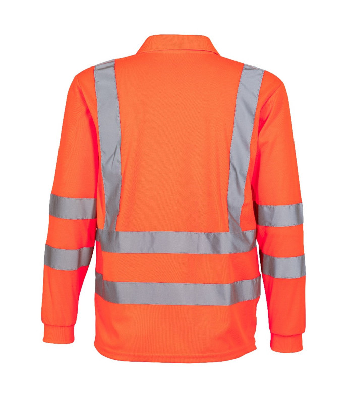 Polera Polo DryFit Manga Larga Hombre