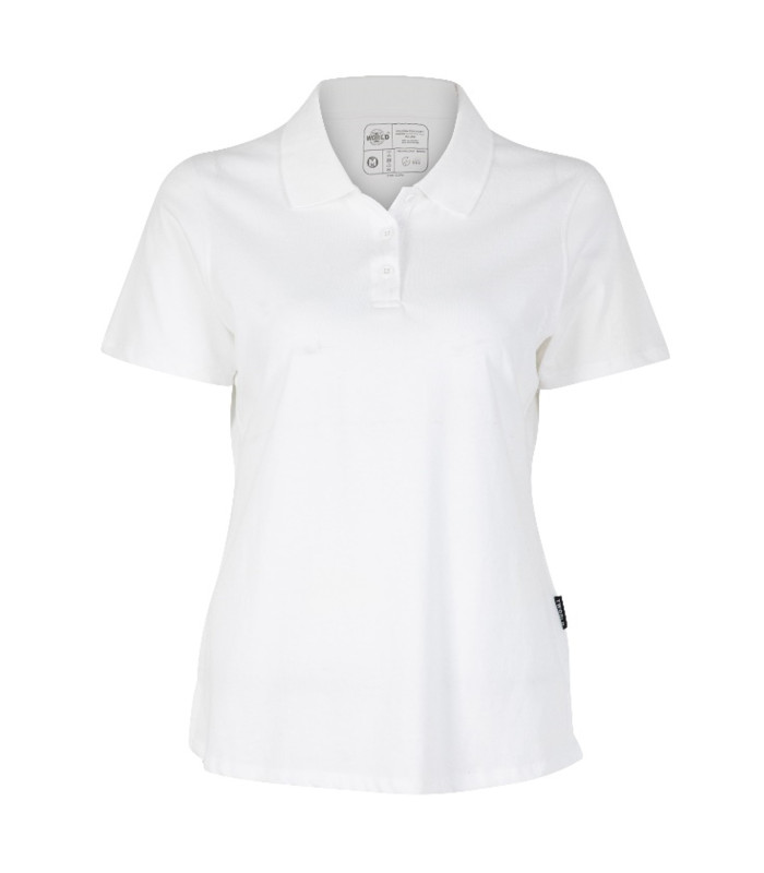 Polera Polo DryFresh Smooth®  60% Algodón Manga Corta Mujer