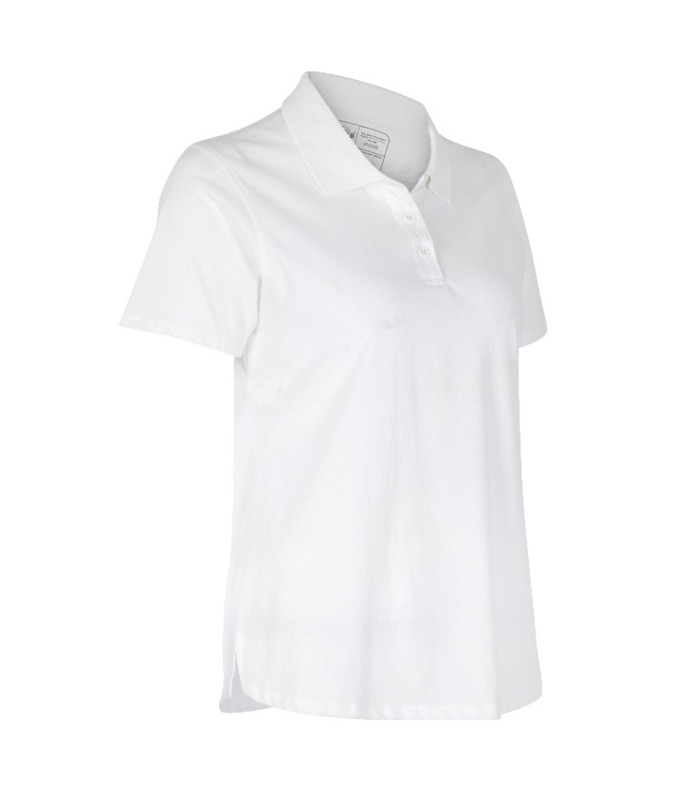 Polera Polo DryFresh Smooth®  60% Algodón Manga Corta Mujer