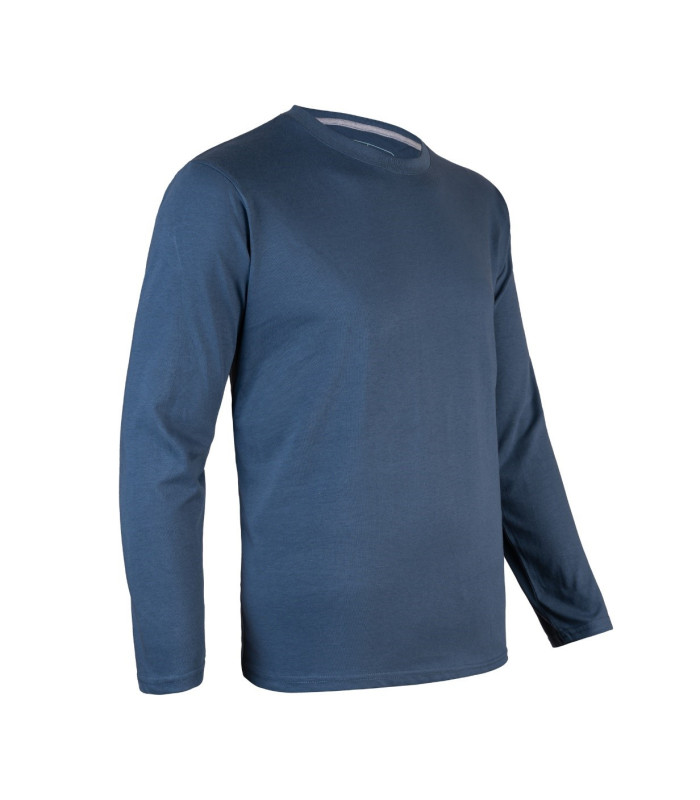 Polera DryFresh Smooth® 60% Algodón Manga Larga Hombre