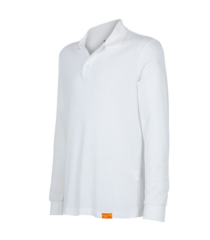 Polera Polo 60% Algodón Manga Larga Hombre