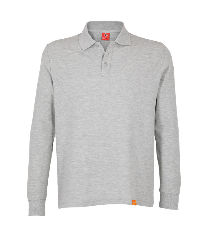 Polera Polo 60% Algodón Manga Larga Hombre