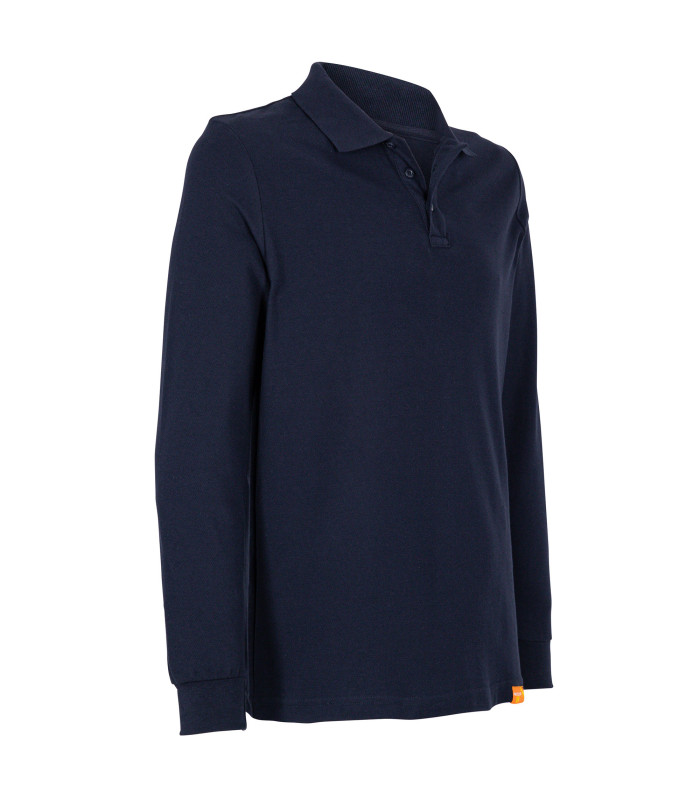 Polera Polo 60% Algodón Manga Larga Hombre