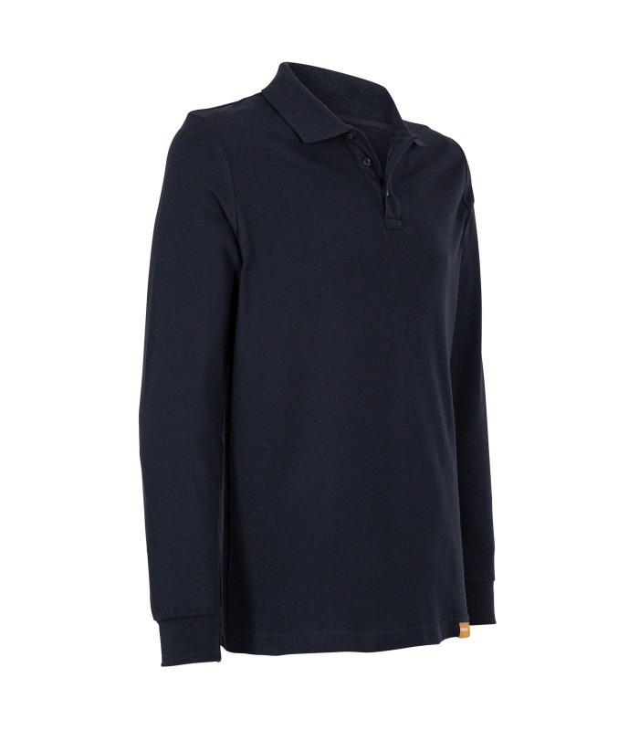 Polera Polo 60% Algodón Manga Larga Hombre