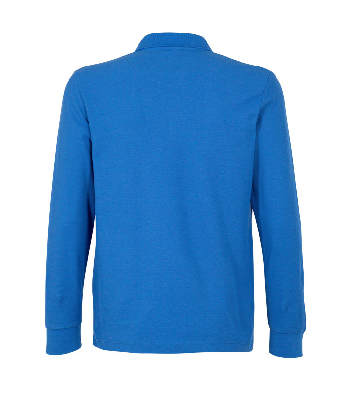 Polera Polo 60% Algodón Manga Larga Hombre