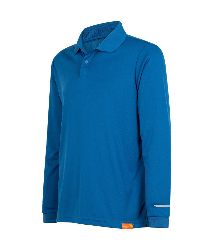 Polera Polo WorkDry® Manga Larga Hombre