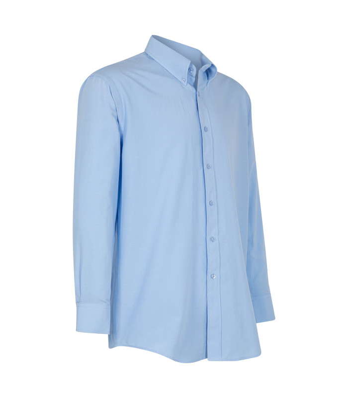 Camisa Oxford Classic Manga Larga Hombre