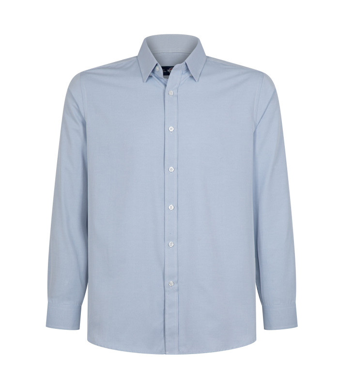 Camisa Oxford Light Manga Larga Hombre