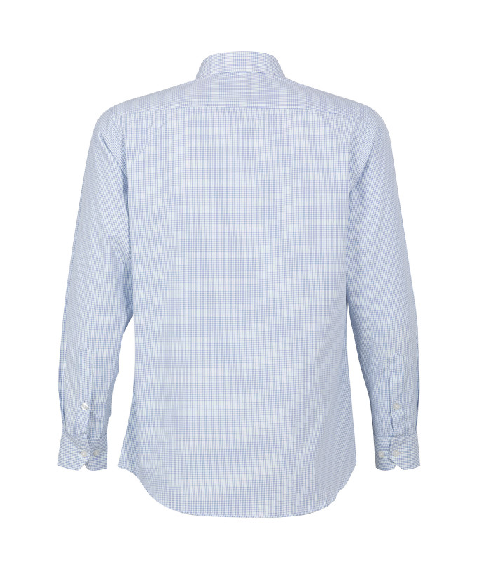 Camisa Trevira Urban Cuadros Manga Larga Hombre