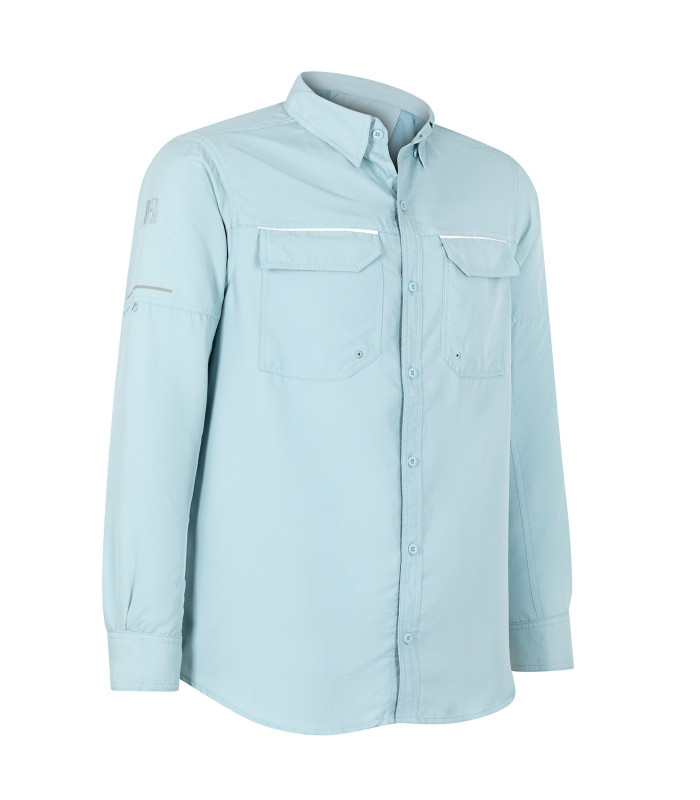 Camisa Ripstop Jubae Manga Larga Hombre