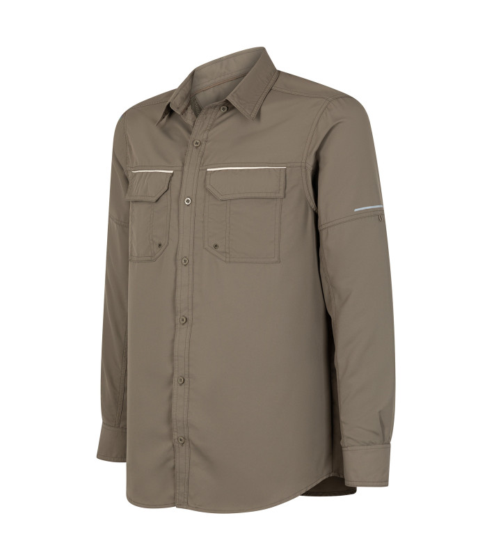 Camisa Ripstop Jubae Manga Larga Hombre