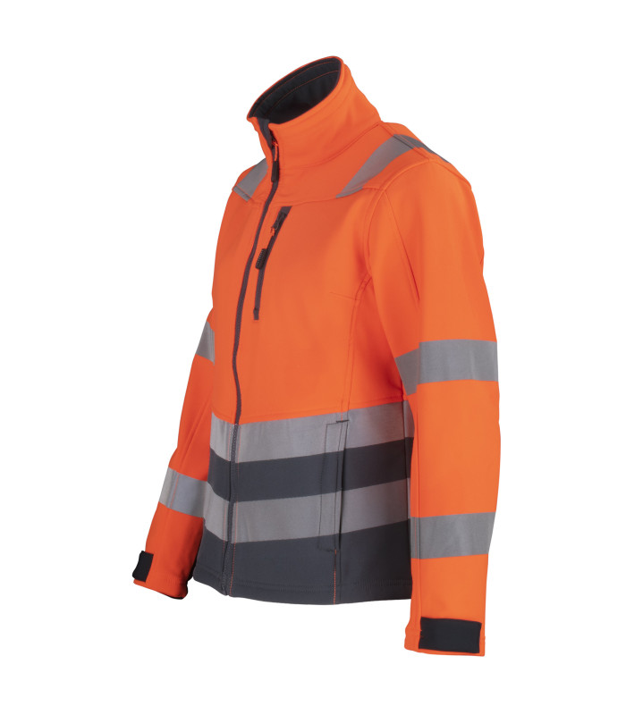 Chaqueta Softshell Alta Visibilidad Mujer Clase 2