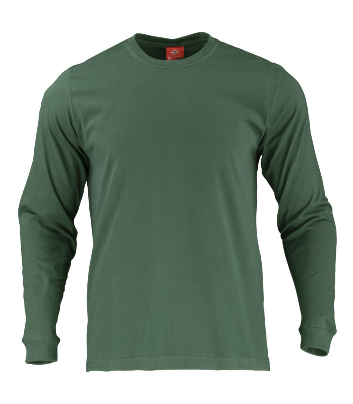 Polera 100% Algodón Manga Larga Hombre